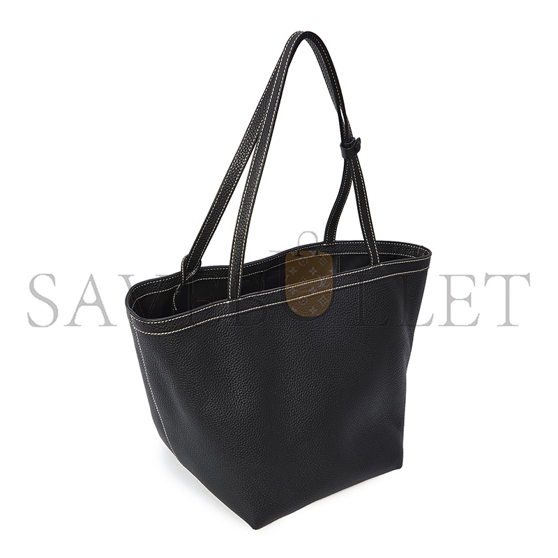 THE ROW PARK TEXTURED-LEATHER TOTE W1893L624BLECS (48.5*29*24cm)